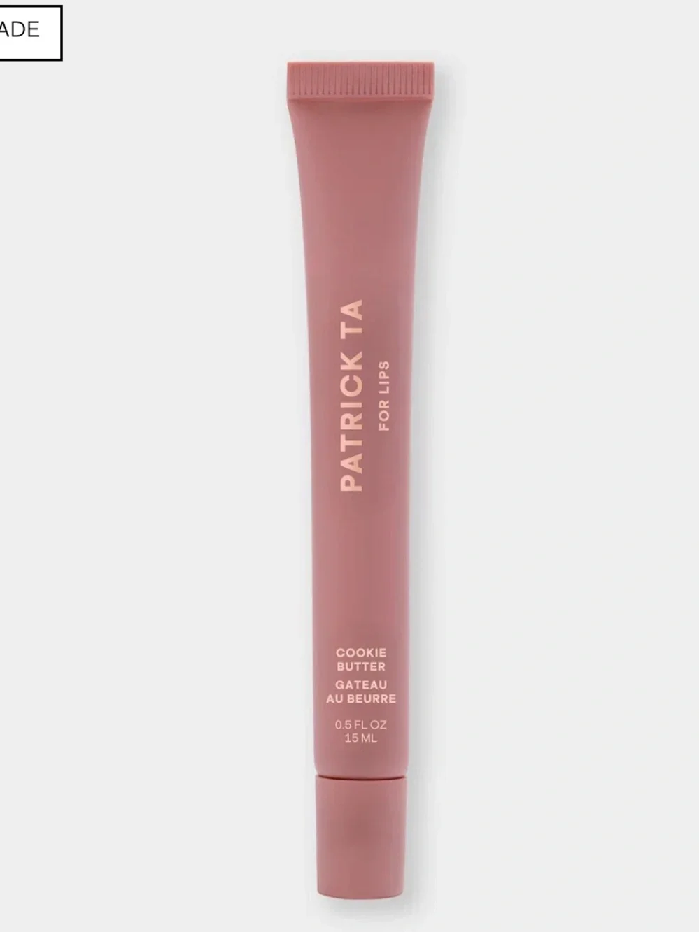 Patrick Ta Major Moisture Smoothing Lip Balm — Cookie Butter